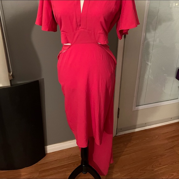 XOXO Raspberry Coloured Dress Size Medium - Picture 11 of 16
